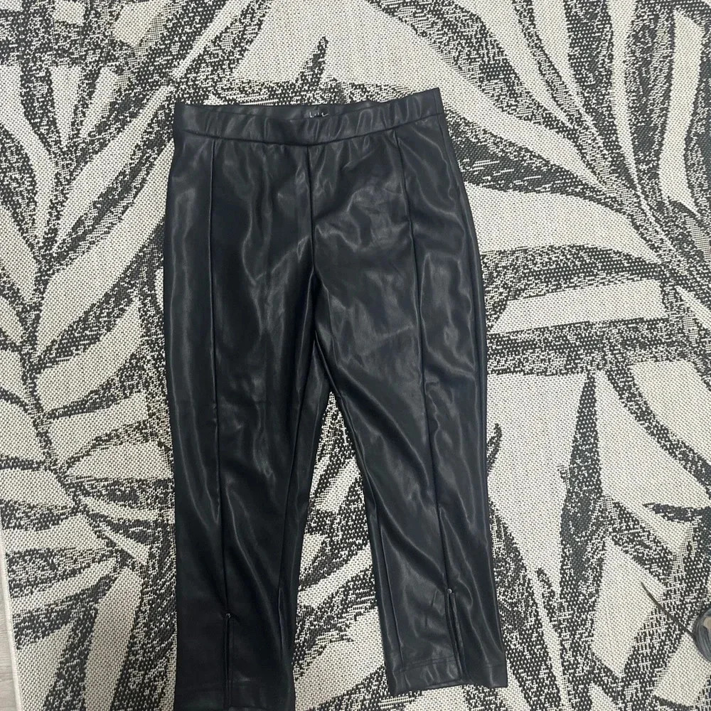 NICOLE MILLER leather pants L - Picture 4 of 14